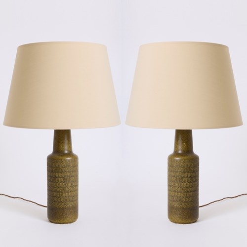 Pair Of Ceramic Table Lamps