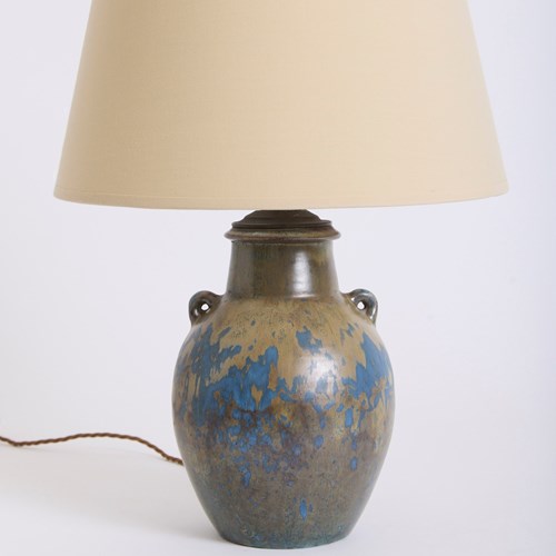 French Ceramic Table Lamp