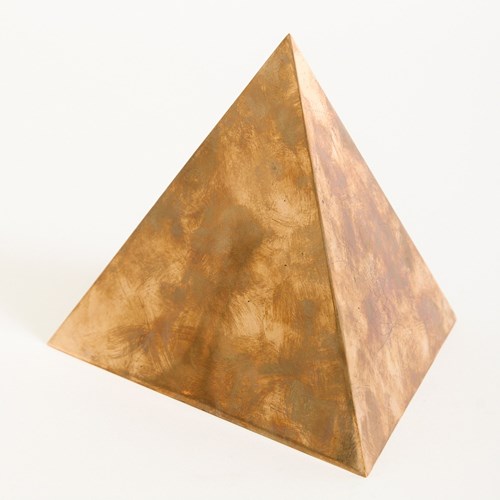 Solid Bronze Pyramid