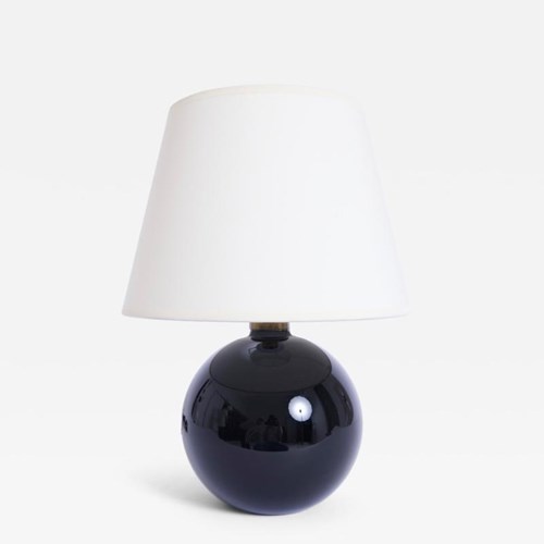 Art Deco Black Table Lamp