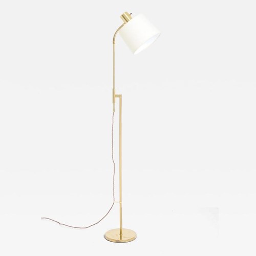 Brass Reading Floor Lamp