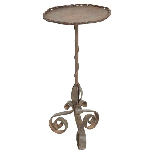 Wrought Iron Martini Table