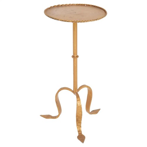 Wrought Iron Martini Table