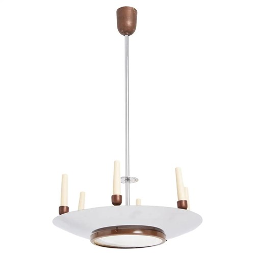 Italian Art Deco Ceiling Light