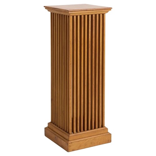 Oak Pedestal