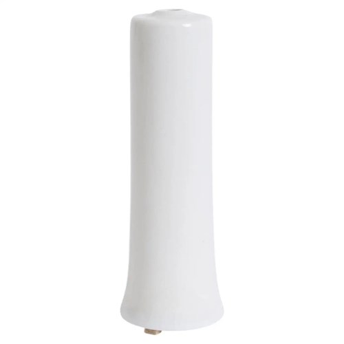 White Ceramic Bud Vase By Pierre Devie (B. 1938)