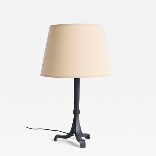 Forged Iron Table Lamp