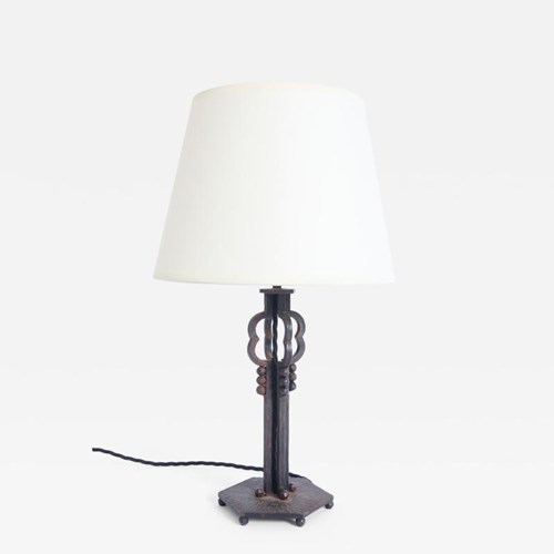 Forged Iron Table Lamp