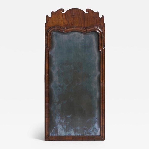 George I Walnut Mirror