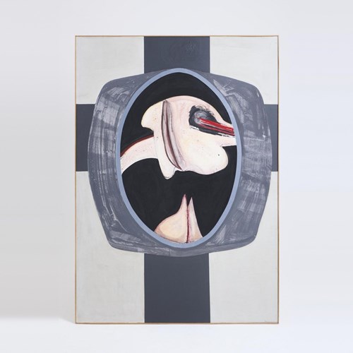 Very Large Painting By Uno Svensson (1929-2012)
