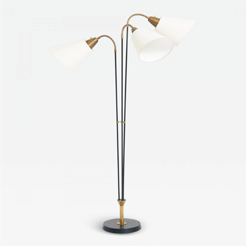 Mid-Century Three-Arm Floor Lamp