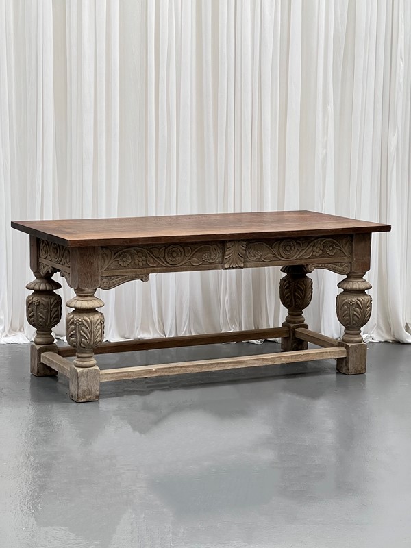 Antique oak plank-top rectangular dining table-duchess-rose-antiques-ac88d216-f5c3-4e2f-8c01-c9e5b2a41eae-main-637830992345867324.jpeg