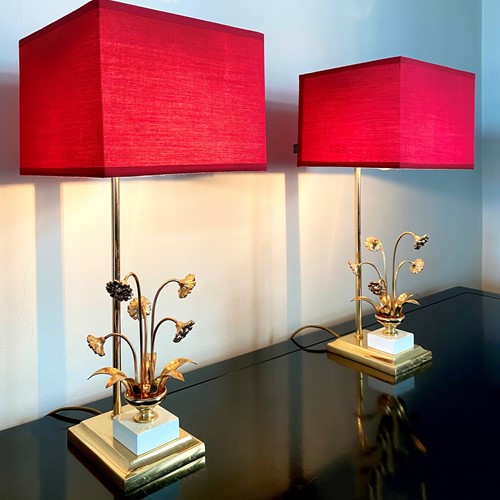 Pair Of Mid Century Table Lamps By Massive 