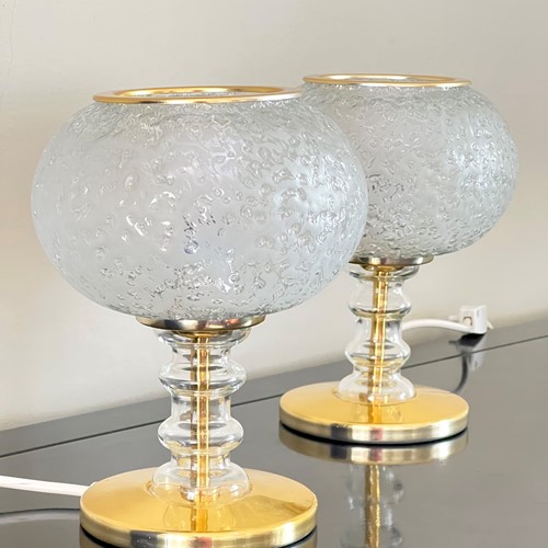 Pair Of Midcentury Table Lamps By Doria Leuchten