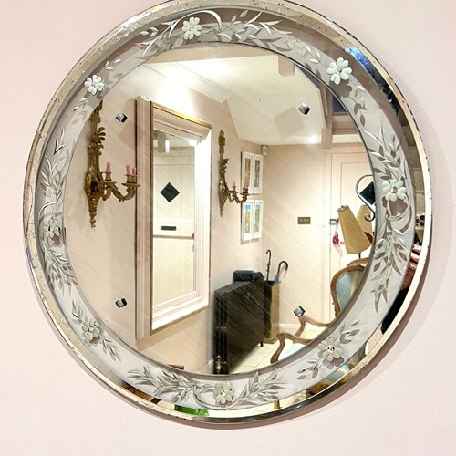 Exquisite 1930’S French Mirror 