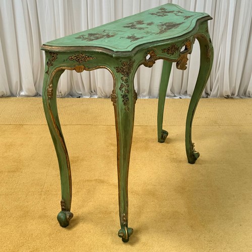 Chinoiserie Console C.1900, Italy