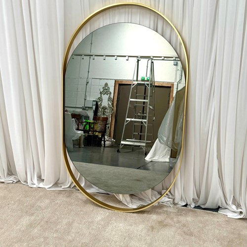 Large Mirror By Belgo Chrom, 1970’S, Belgium