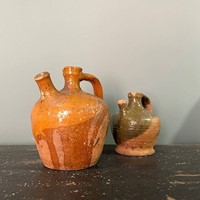 Pair of french terracotta pottery
