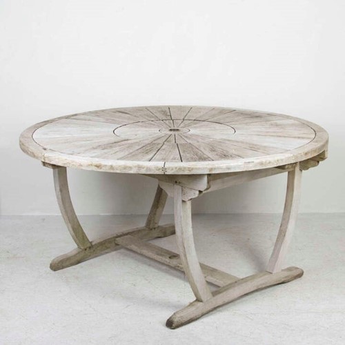 Large Teak Garden Dining Table