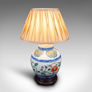 Vintage Art Deco Table Lamp, Chines...