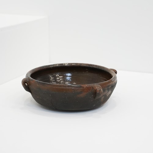 20Th Century Earthenware Glazed Bowl