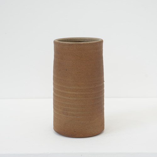 20Th Century Clay Thrown Pottery Vase