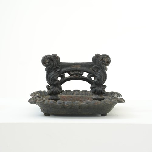 Victorian Cast Iron Boot Scraper