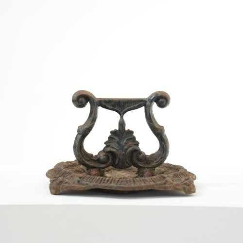 Victorian Cast Iron Boot Scraper