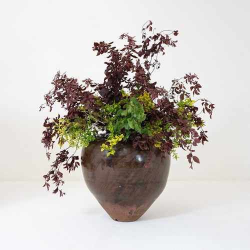 Very Large, Spectacular Looking 20Th Century Vintage Pot