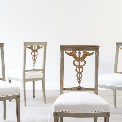 Northern European Neoclassical Side Chairs