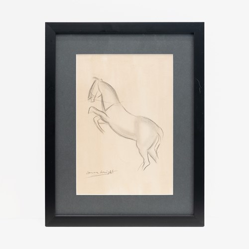 Rearing Horse By Dame Laura Knight