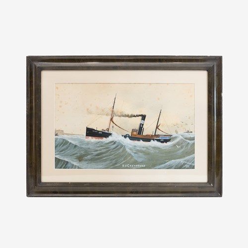 The S.S. Greyhound (H84), 1911 By Alexander Harwood