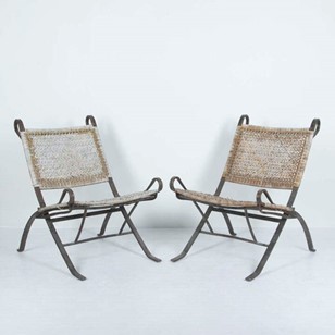 Pair of Mid 20th Century French Fol...