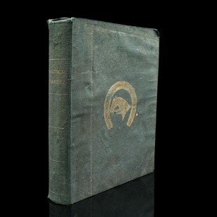 Large Antique Book, Modern Practica...