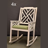 4x Chippendale outdoor arm chairs. LTD available