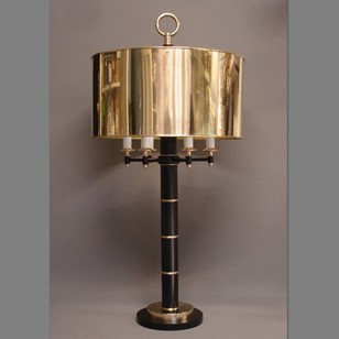 Bespoke Mid-Century Style Bouillotte Table Lamp