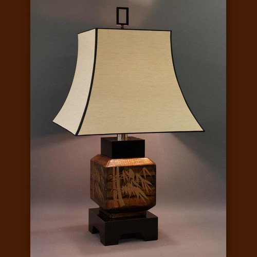 Single Vintage James Mont Style Table Lamp