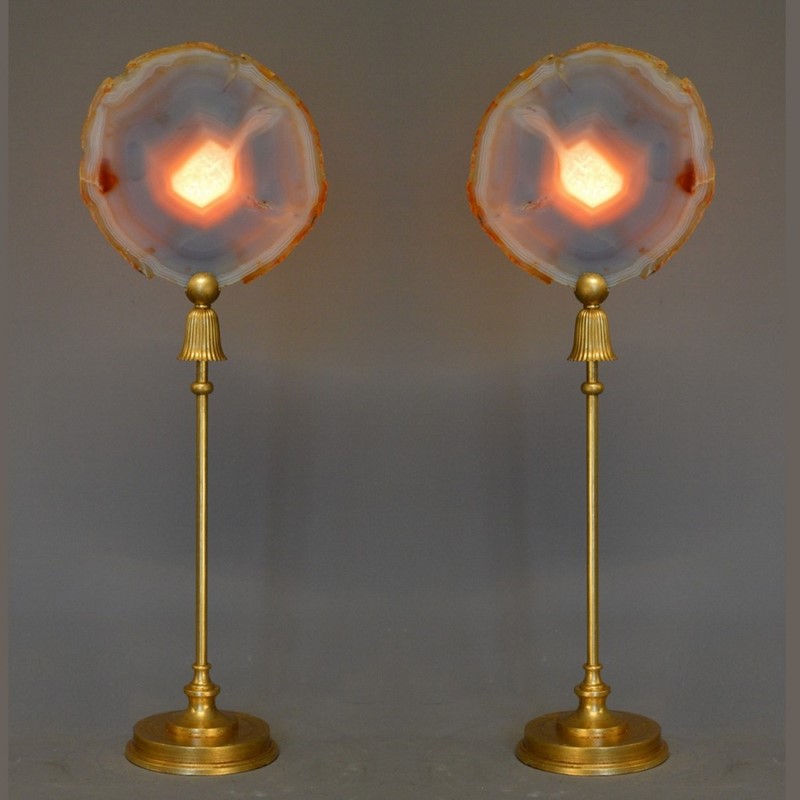 Pair Of Grey-Amber Agate Disc Mounted As Lamps-empel-collections-agate-disc-lamps-008-main-637000971620339265.JPG