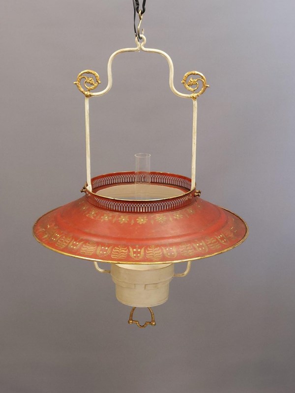 Antique Oil Lamp, Tole Shade. Wired-empel-collections-antique-oil-lamp-tole-shade-pendant-003-main-638260678331457527.jpg