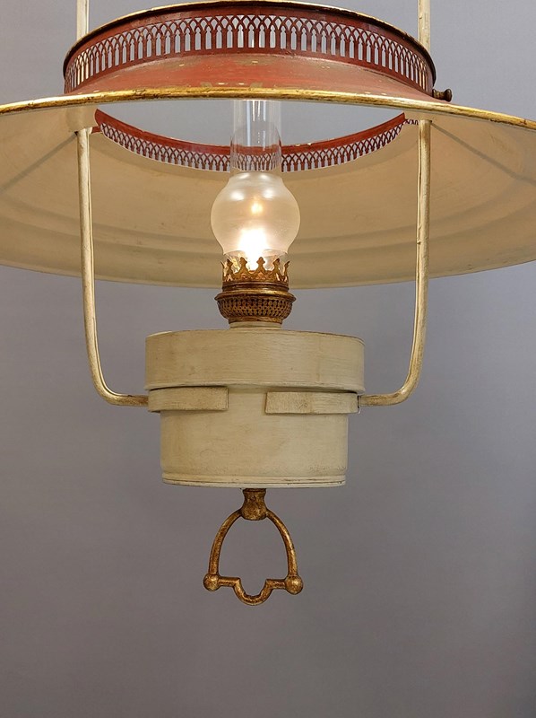 Antique Oil Lamp, Tole Shade. Wired-empel-collections-antique-oil-lamp-tole-shade-pendant-006-main-638260678377706853.jpg