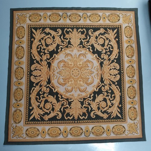 Vintage Aubusson Reves De Desert Rug 