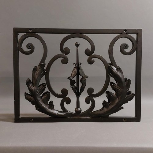 Wrought Iron Decorative Panel