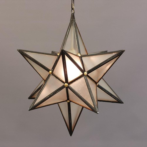 Vintage Monrovian Star Pendant 