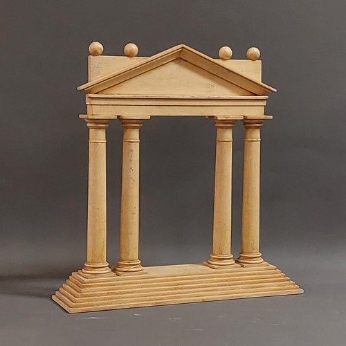 Roman Temple Fronton Miniature.