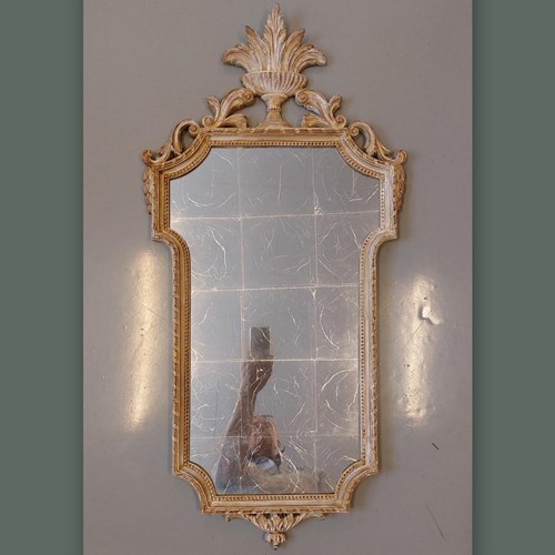 Decorative Mirror Verre Eglomisé Pane. 