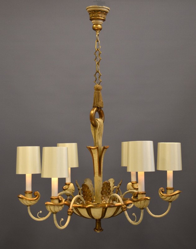 6 Light Italian Painted And Gilt Chandelier-empel-collections-vintage-chandelier-italien-6-arm-002-main-637311128320747244.JPG
