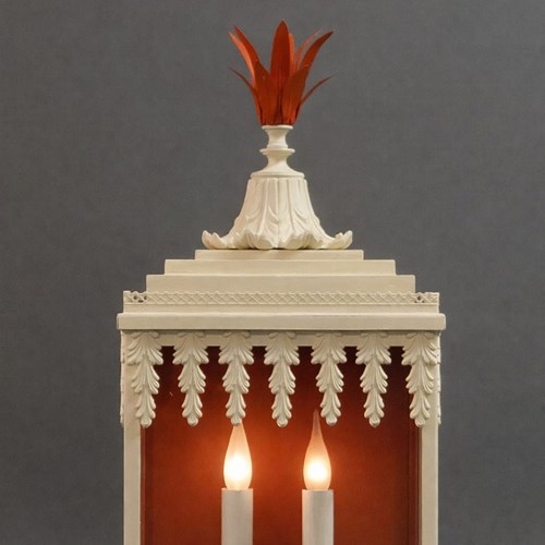 Bespoke Lantern With Plume