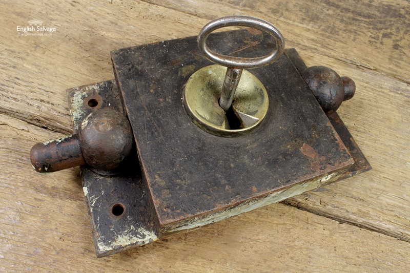 Antique 19th Century Iron & Brass Heavy Door Lock-english-salvage-antique-19c-iron-brass-heavy-door-lock-23847-pic1-size3-main-637896092678280596.jpg