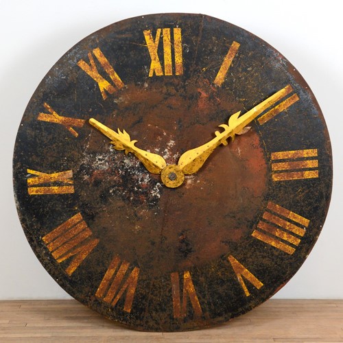 C19th huge French tower clock face