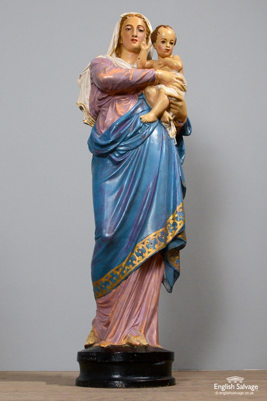 19thC cast iron figure of Mary by A.Durenne-english-salvage-b2701-3-main-637695685445974334.jpg